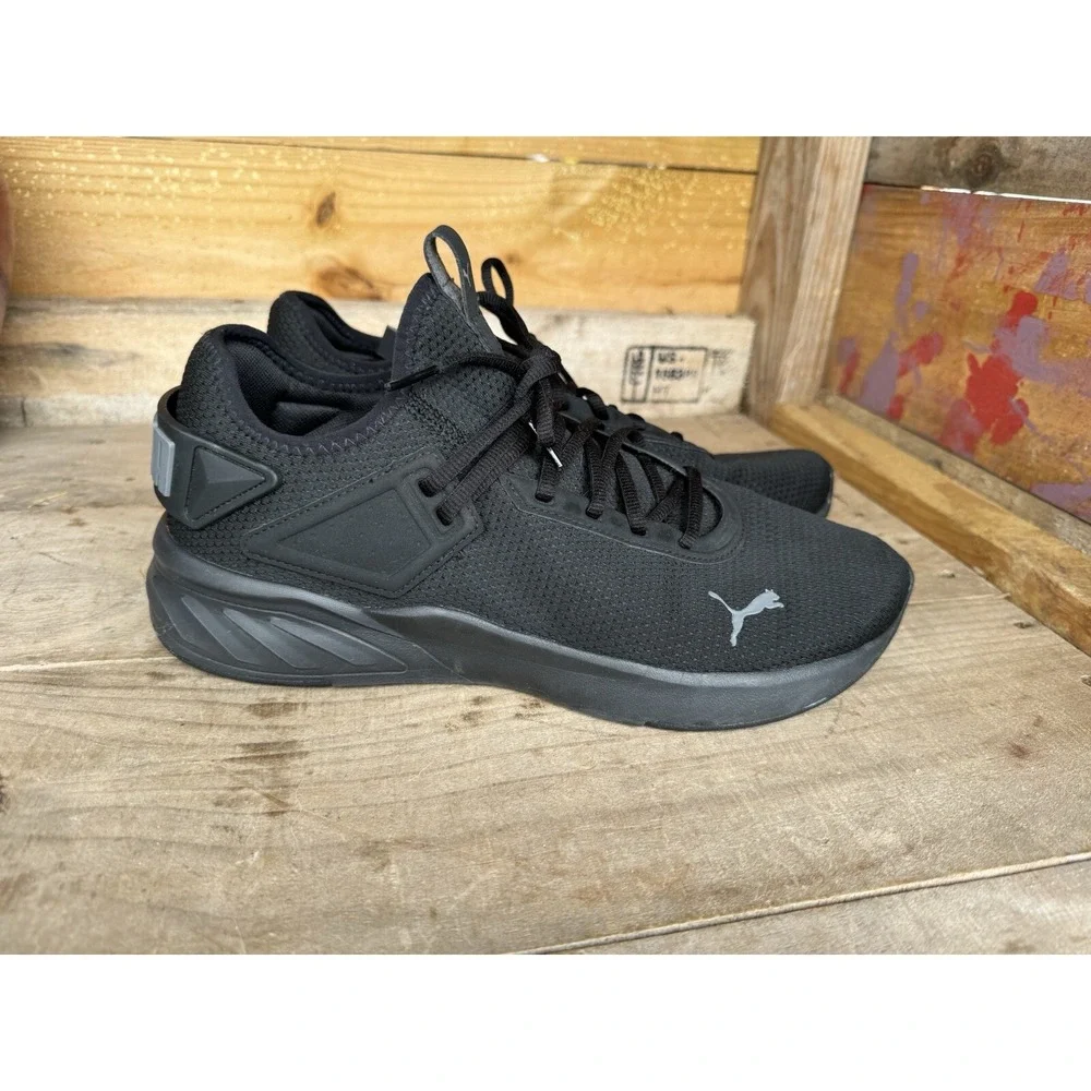 Puma Amare Men's Memory Foam Running Shoes Sneakers Black 376209-01 Size‎ 10.5